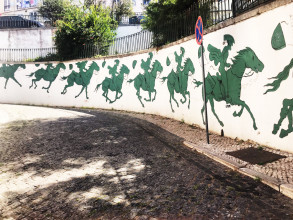 Street art Lisbona